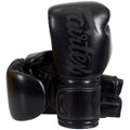 FAIRTEX SOLID BLACK MUAY THAI GLOVES FITNESS