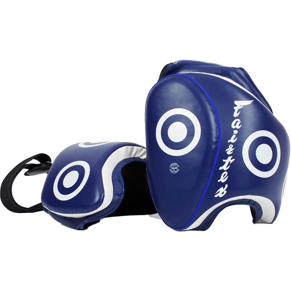 FAIRTEX BLUE THIGH PADS FITNESS