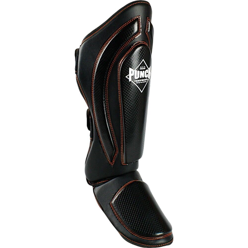 PUNCH BLACK DIAMOND PRECISION PLUS BLACK SHIN GUARDS FITNESS