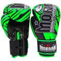 MORGAN SPORTS BKK READY BOXING & MUAY THAI FLURO GREEN GLOVES FITNESS