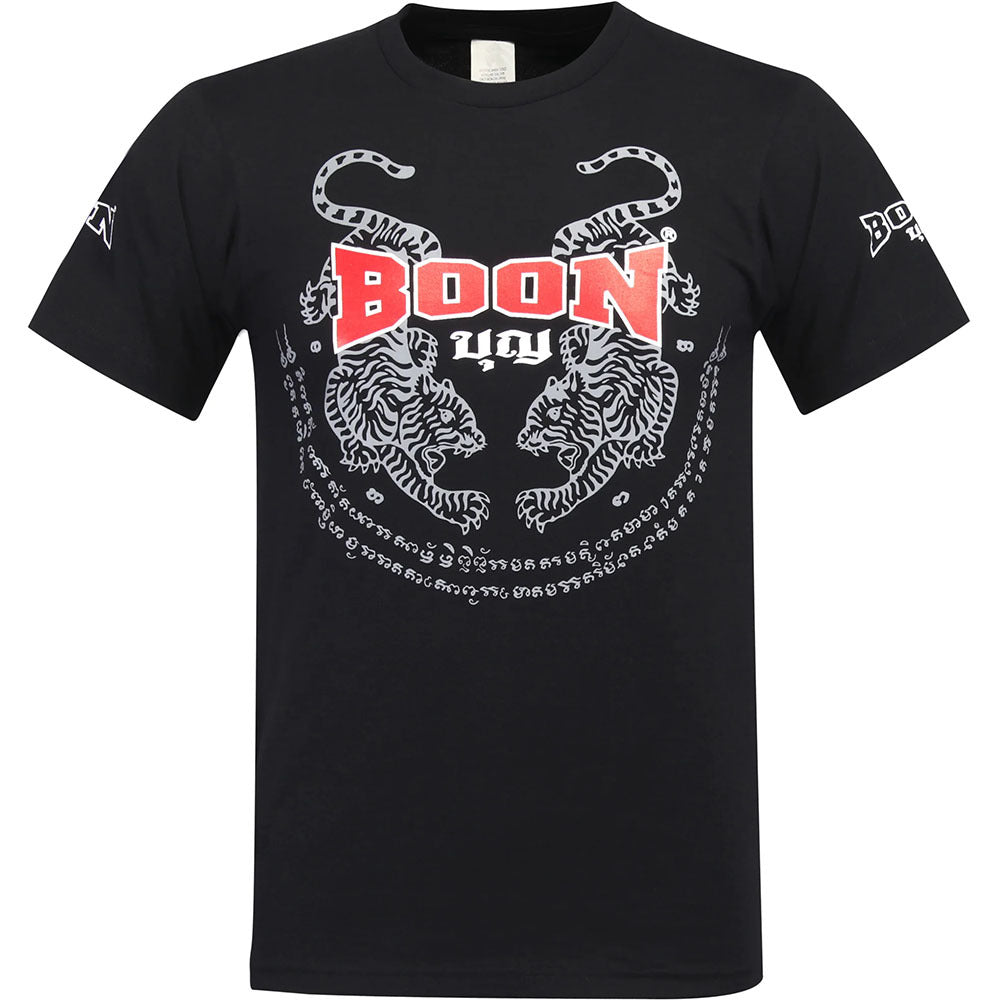 MUAY THAI BOON TIGER BLACK TEE