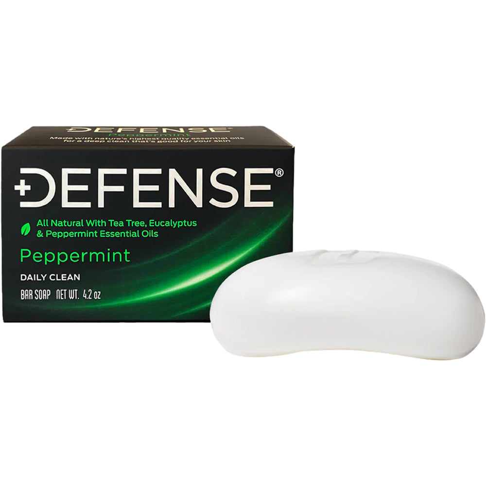DEFENSE SOAP 2 PACK ANTIFUNGAL/PEPPERMINT SOAP BARS