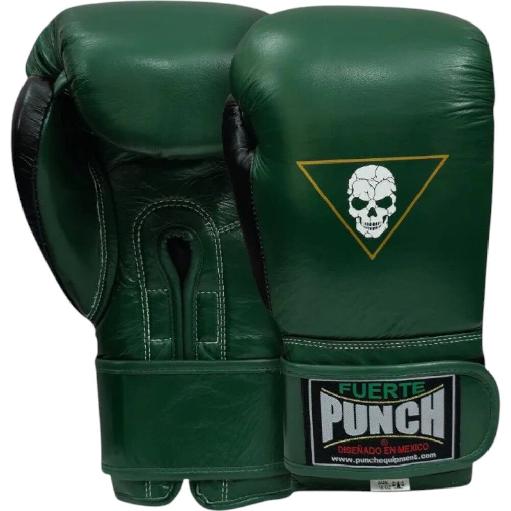 PUNCH MEXICAN ULTRA VENGANZA GREEN BOXING GLOVES FITNESS