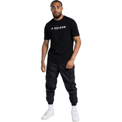 BOXRAW A.B.C. BLACK TEE