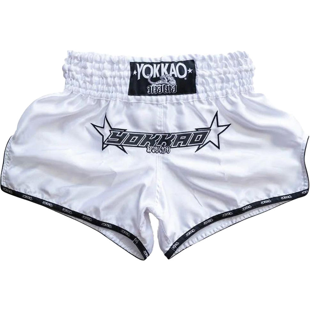 YOKKAO INSTITUTION WHITE CARBONFIT SHORTS