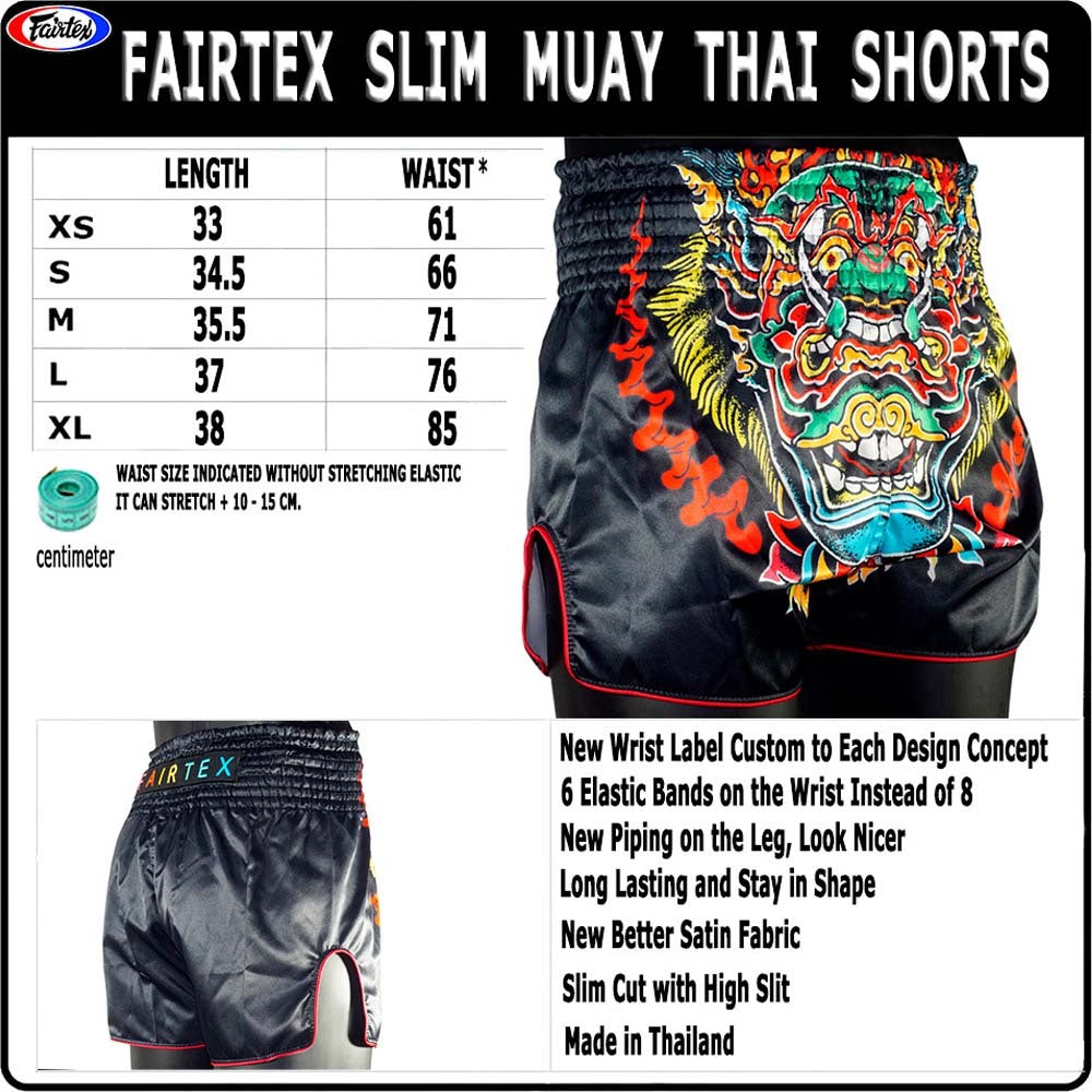 FAIRTEX KABUKI MUAY THAI SHORTS