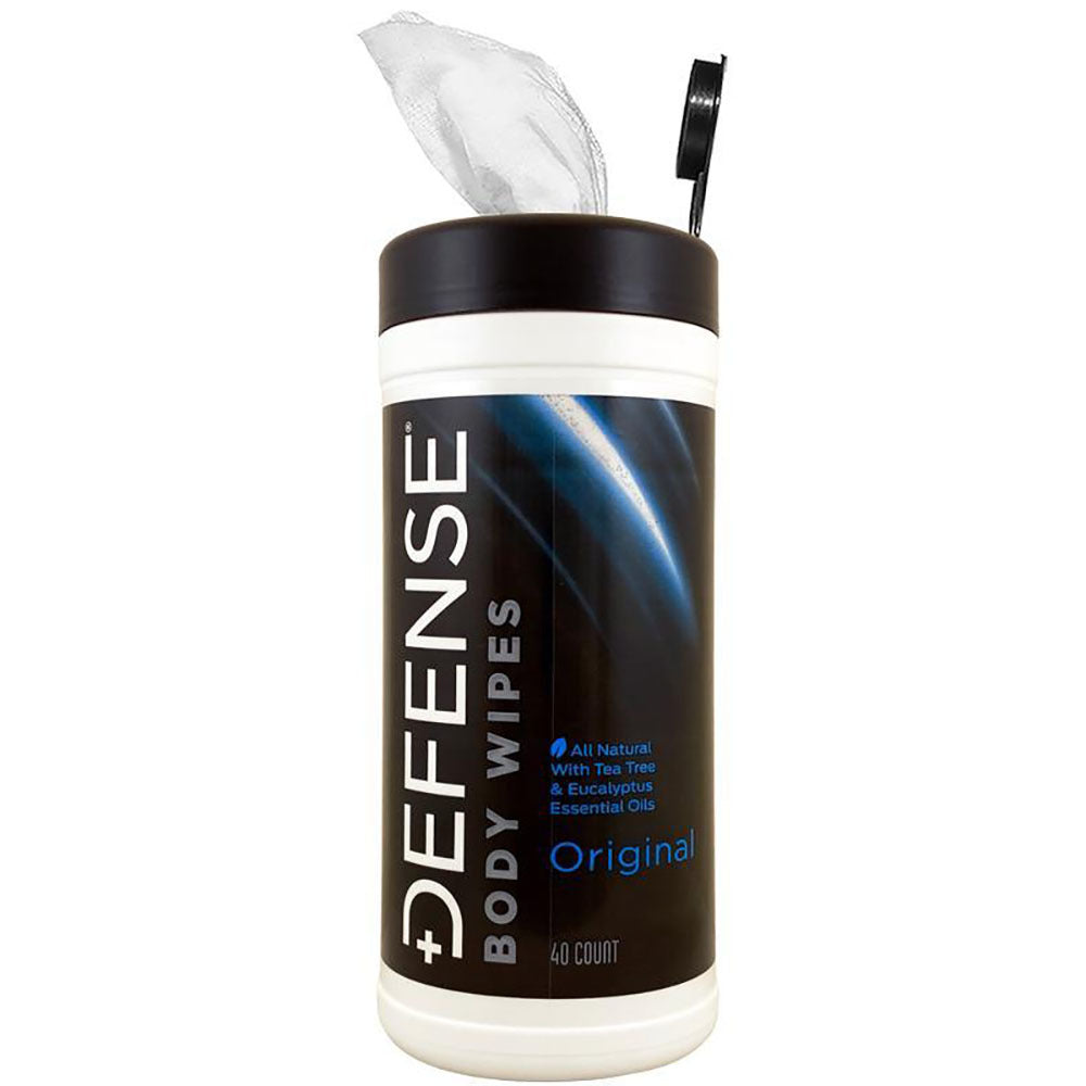 DEFENSE SOAP TEA TREE 40 NATURAL BODY WIPES