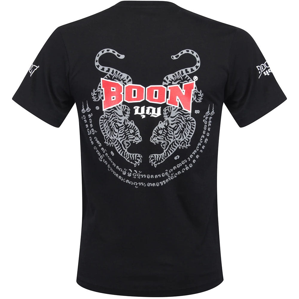 MUAY THAI BOON TIGER BLACK TEE