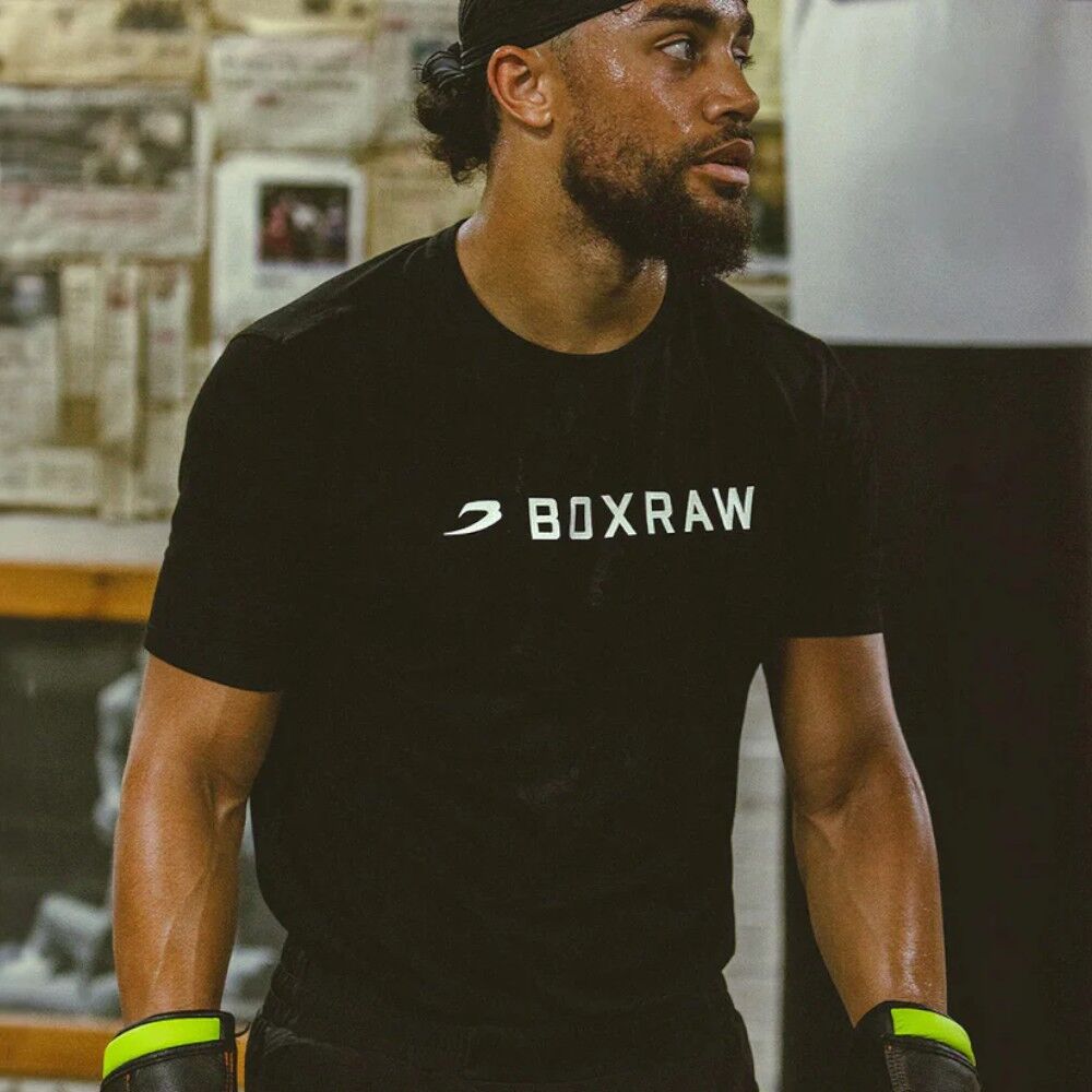 BOXRAW A.B.C. BLACK TEE