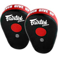 FAIRTEX MAXIMISED BLACK/RED FOCUS MITTS FITNESS