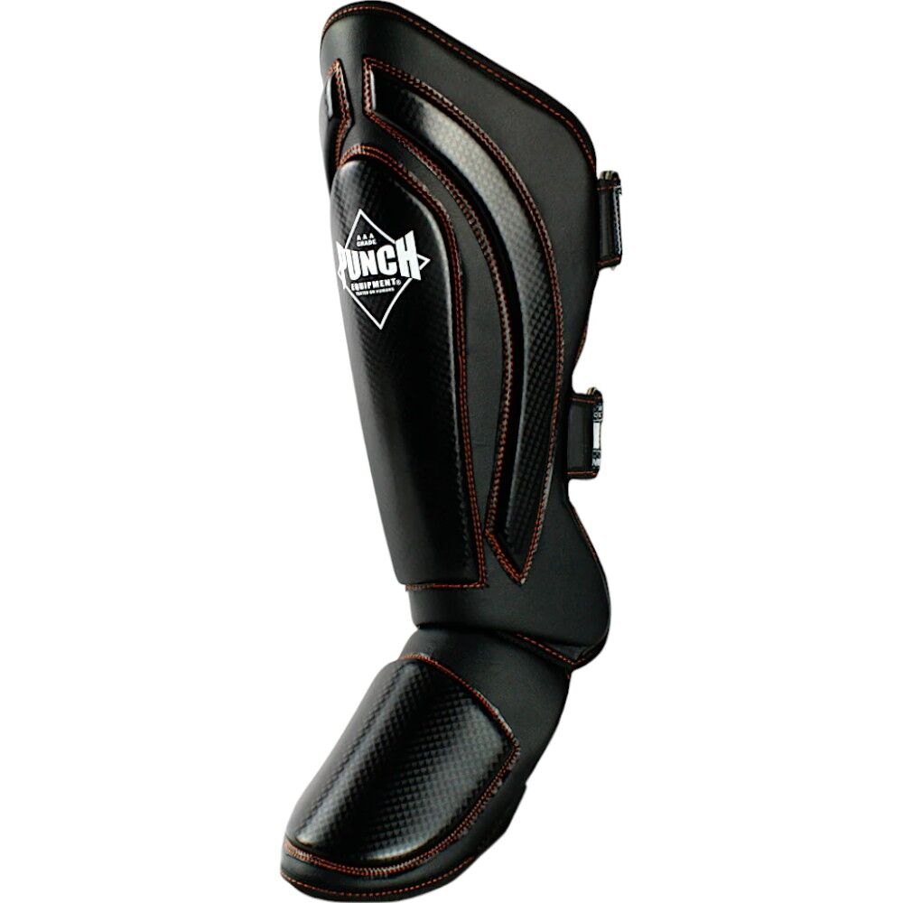 PUNCH BLACK DIAMOND PRECISION PLUS BLACK SHIN GUARDS FITNESS