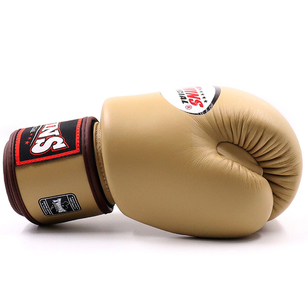 TWINS LATTE MUAY THAI GLOVES FITNESS