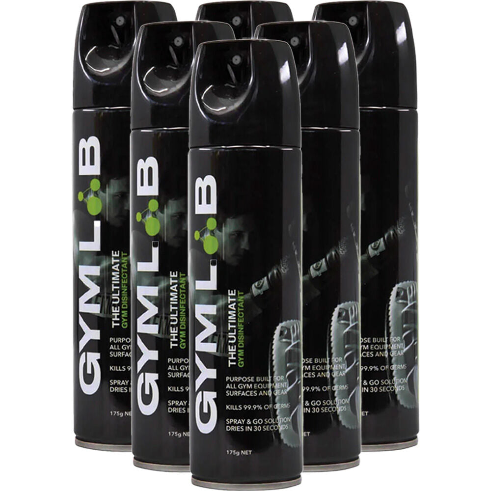 GYM LAB 6 PACK GYM DISINFECTANT SPRAY