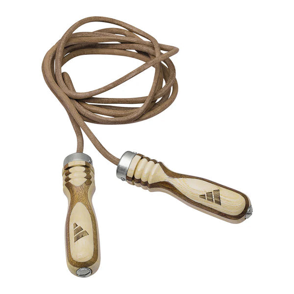 ADIDAS LEATHER SKIPPING ROPE 9FT FITNESS