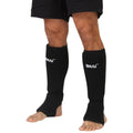 SMAI BLACK ELASTIC INSTEP SHIN PROTECTORS