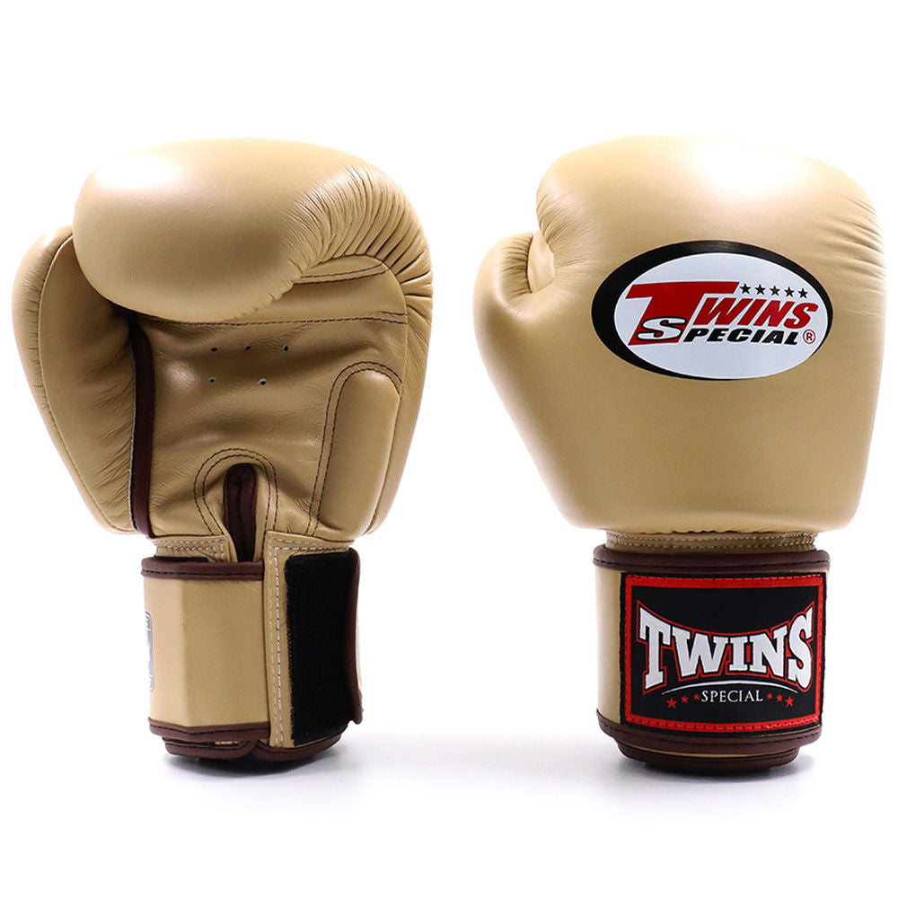 TWINS LATTE MUAY THAI GLOVES FITNESS
