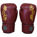 ARWUT FIGHT GEAR BG5 CRIMSON RED MUAY THAI FITNESS GLOVES