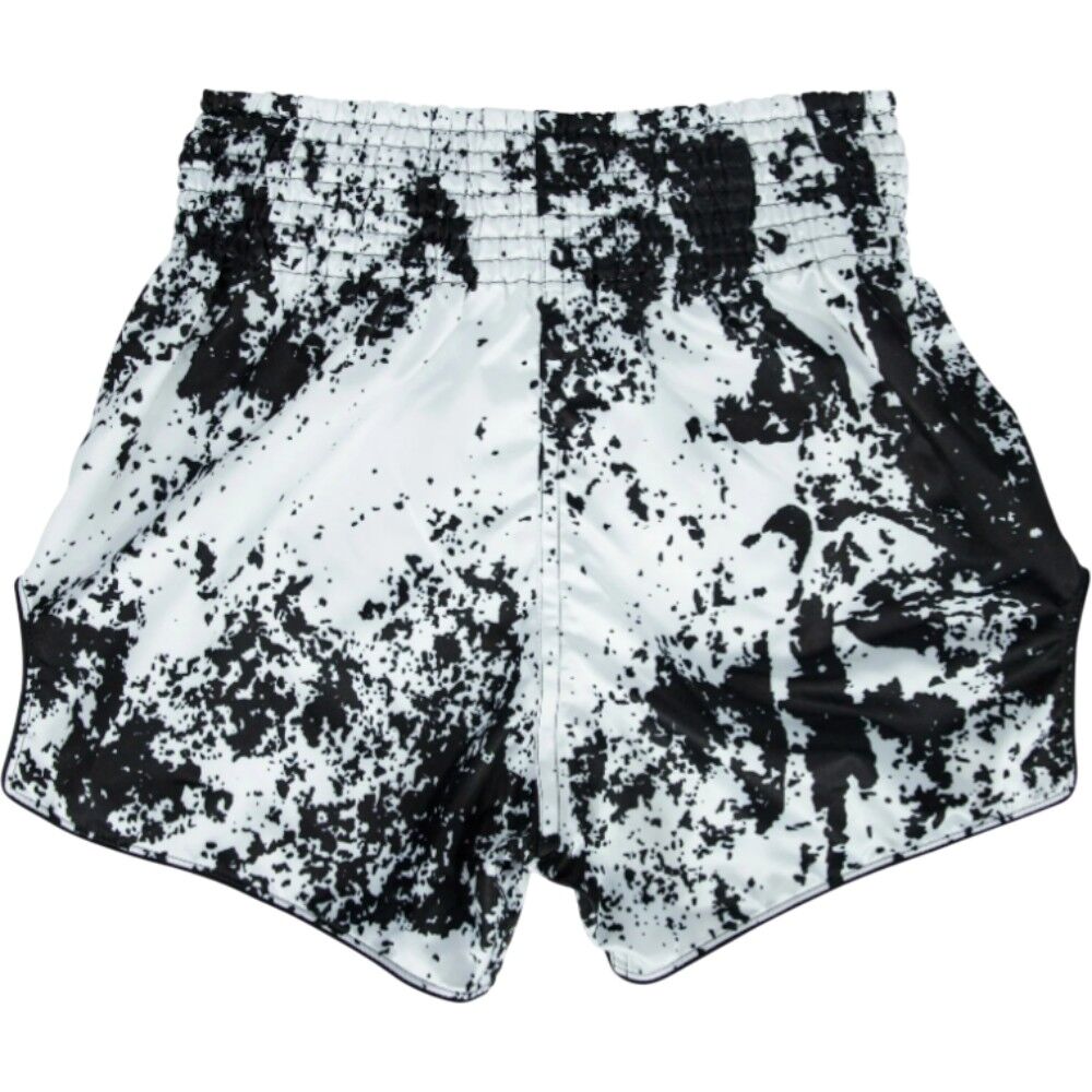 FAIRTEX GRUNGE WHITE MUAY THAI SHORTS FITNESS