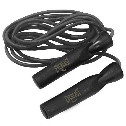 EVERLAST PVC JUMP ROPE BLACK FITNESS