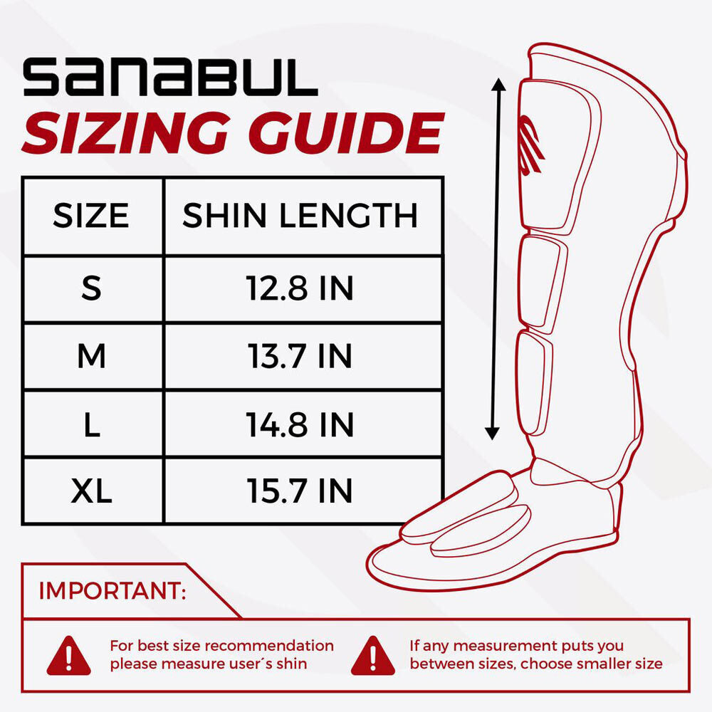 SANABUL BATTLE FORGED WHITE SHIN GUARDS FITNESS