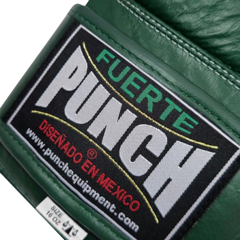 PUNCH MEXICAN ULTRA VENGANZA GREEN BOXING GLOVES FITNESS