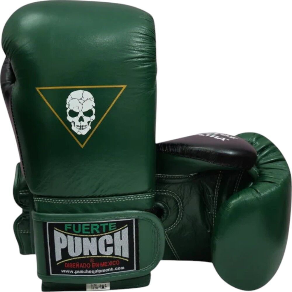 PUNCH MEXICAN ULTRA VENGANZA GREEN BOXING GLOVES FITNESS