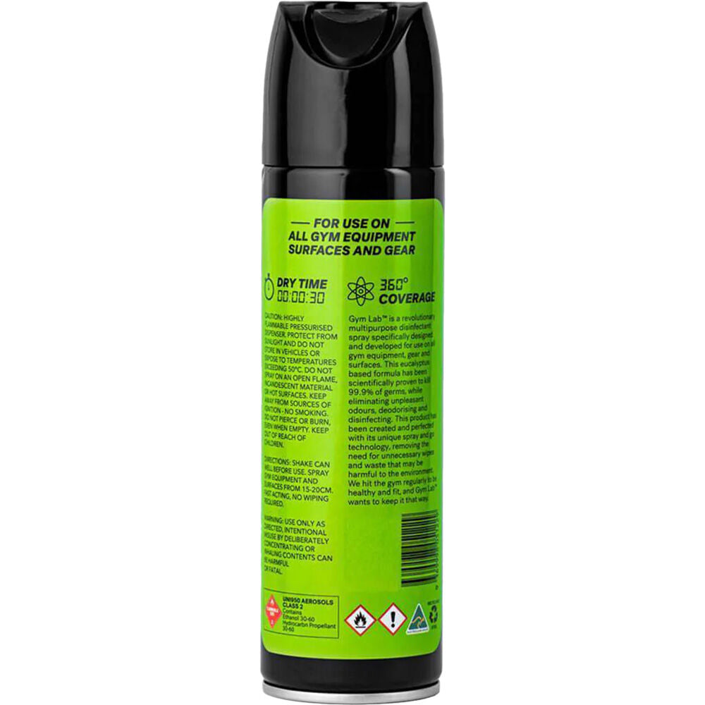 GYM LAB 6 PACK GYM DISINFECTANT SPRAY
