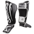8 WEAPONS UNLIMITED 2.0 BLACK/WHITE SHIN GUARDS FITNESS