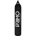 PRIMO 6FT EMPTY BLACK SEMI-LEATHER HEAVY PUNCHING BAG FITNESS