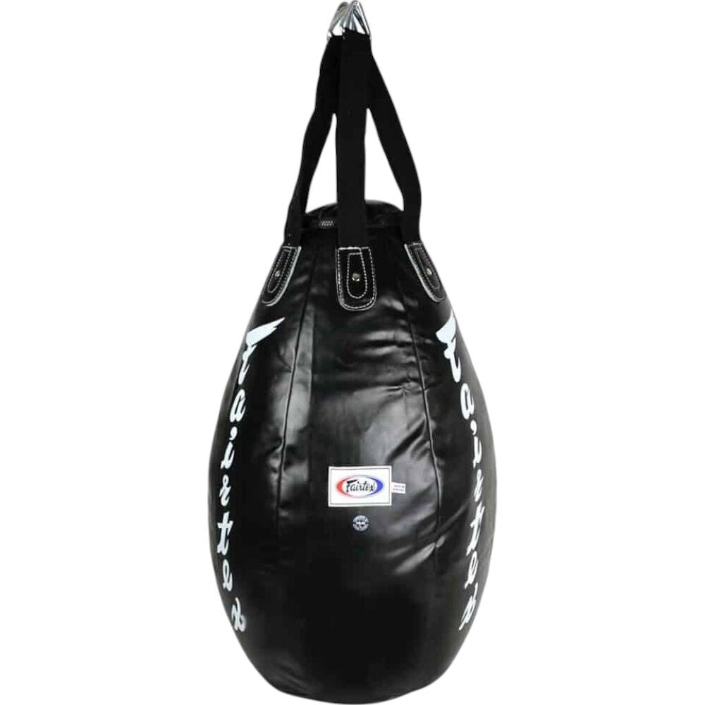 FAIRTEX UNFILLED BLACK TEARDROP PUNCHING BAG FITNESS