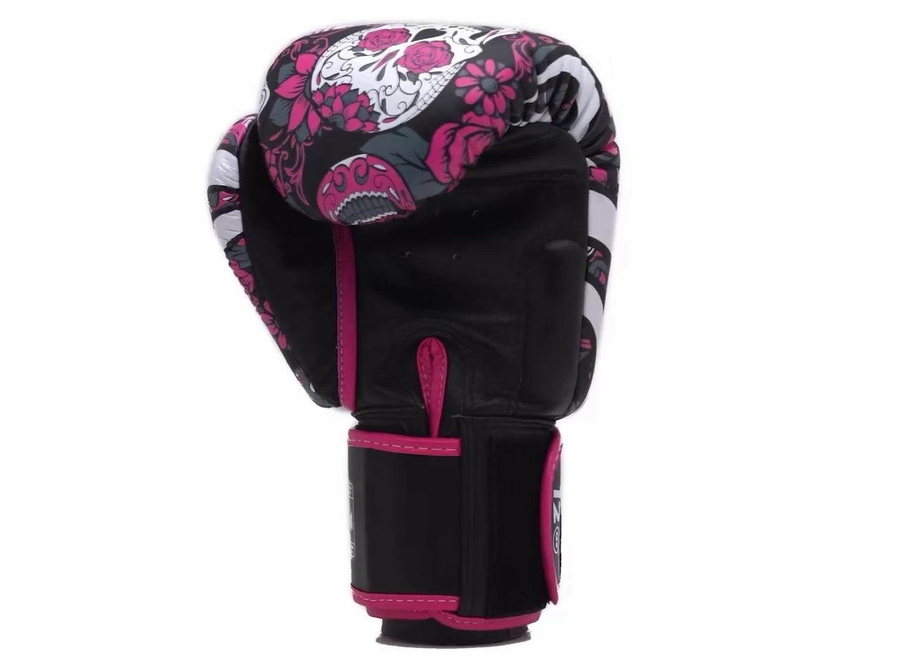 TWINS SKULL TATTOO PINK MUAY THAI GLOVES FITNESS